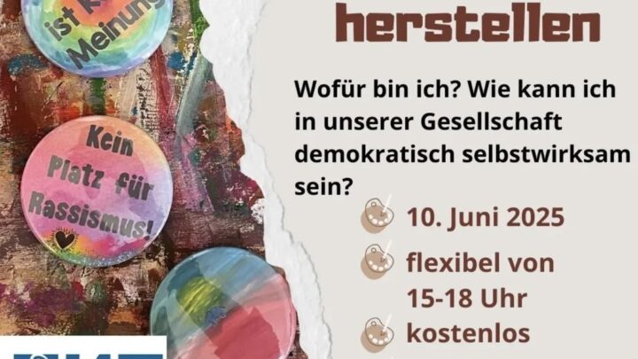 Workshop: Buttons herstellen