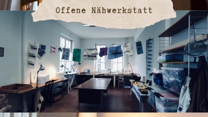 Offene Nähwerkstatt im Komplex Schwerin